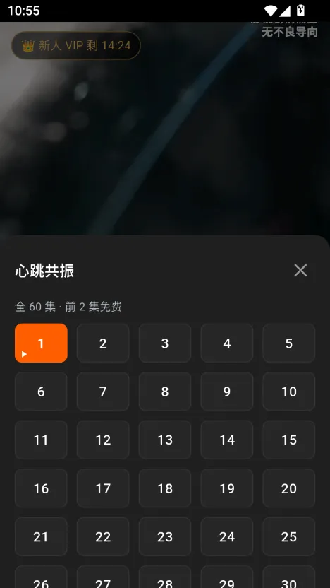 51短剧app 选集面板